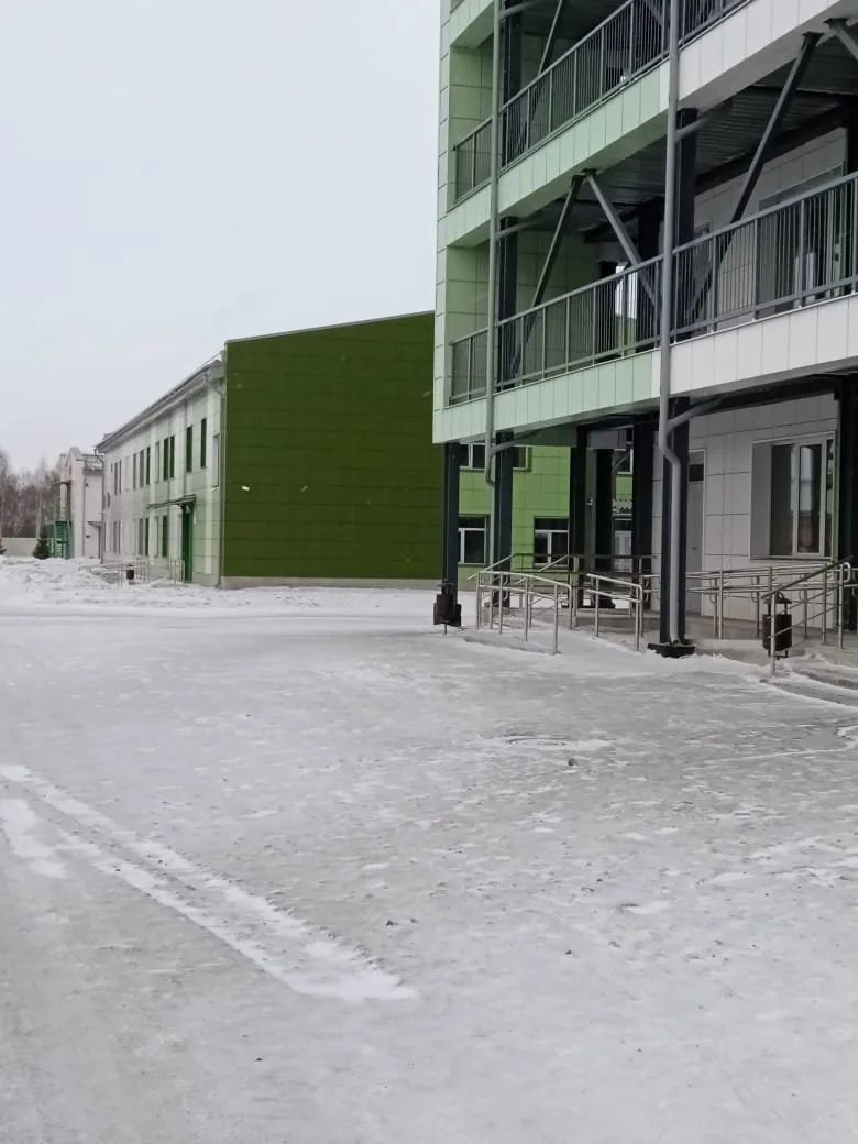 Городская инфекционная больница № 8 — территория